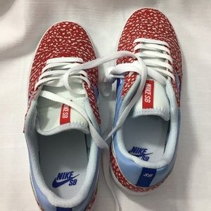 Unisex Nike SB Team Classic Red Trainers AH360. 101